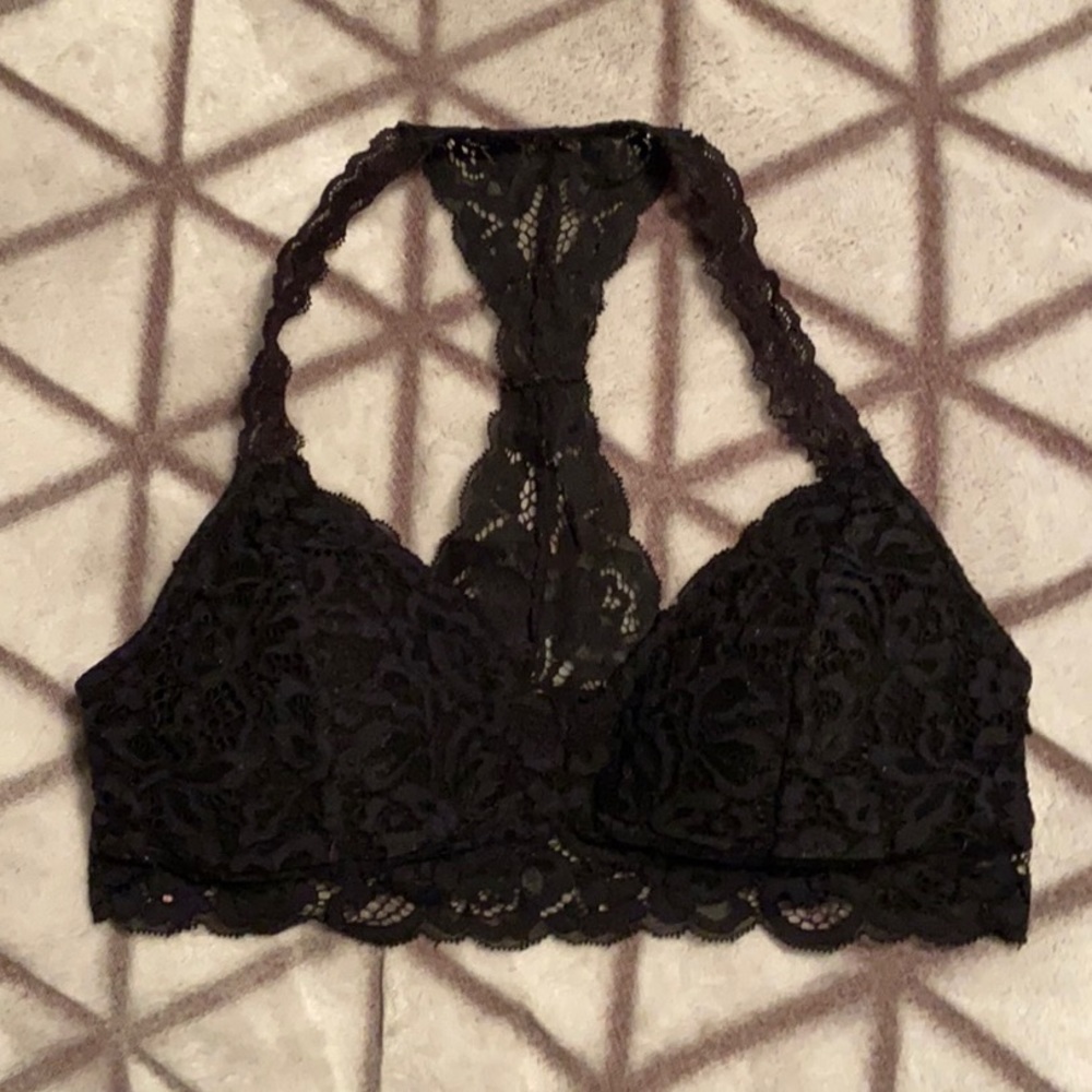 Padded lace bra